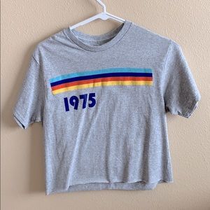Vintage cropped tee